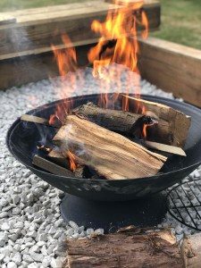 The Vikings Retreat: great evenings under the stars. Ask about our firepit upgrade!