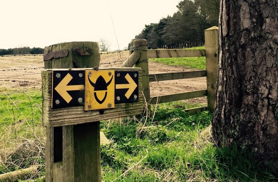 The Viking Way is directly accessible from the Vikings Retreat.